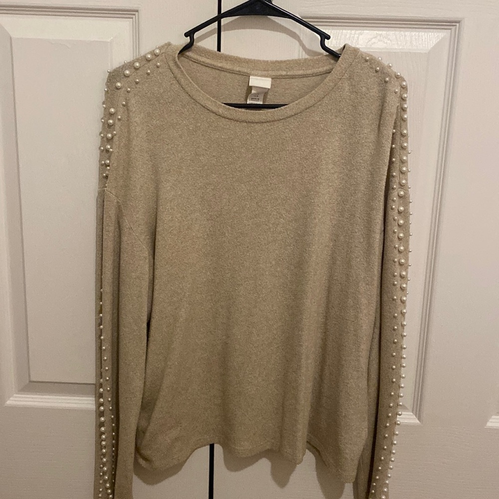 H&M PEARL SWEATER